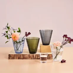 Kastehelmi vase, clear