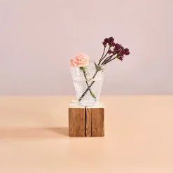 Kastehelmi vase, clear