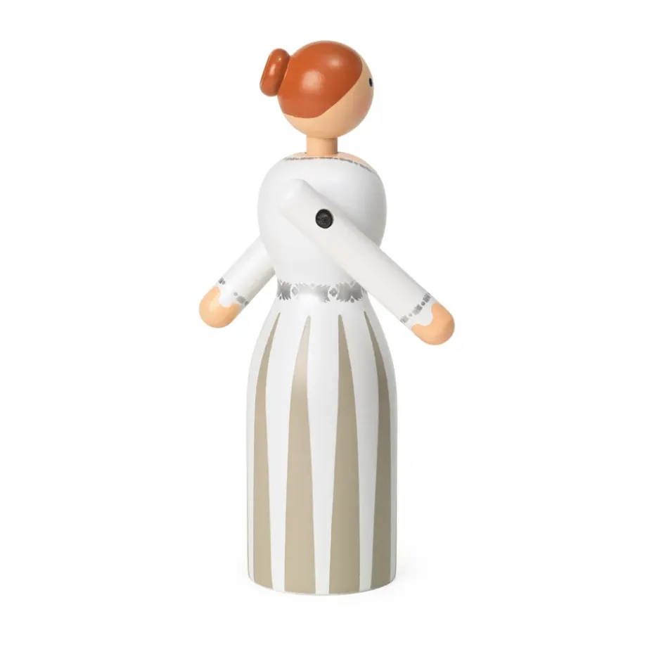 Kay Bojesen bride, Blue-black-white, 12 cm