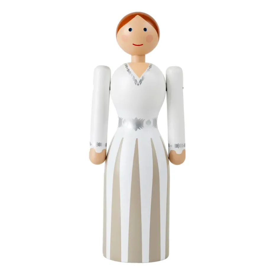 Kay Bojesen bride, White, 17 cm