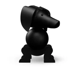 Kay Bojesen dog 18,5 cm, Dark stained oak