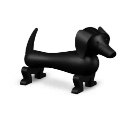 Kay Bojesen dog 28.5 cm, Dark stained oak