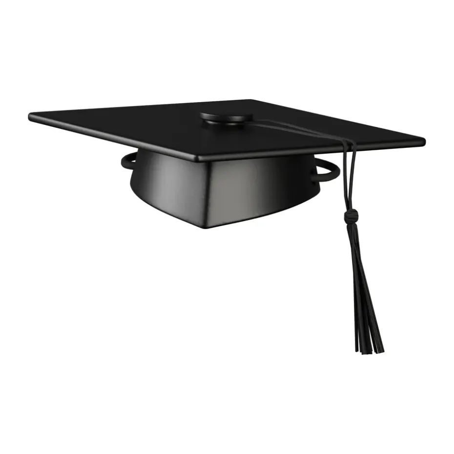 Kay Bojesen graduation cap for monkey small, Black
