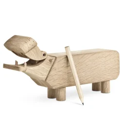 Kay Bojesen hippo, Oak