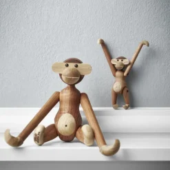 Kay Bojesen monkey mini, Teak-limba tree
