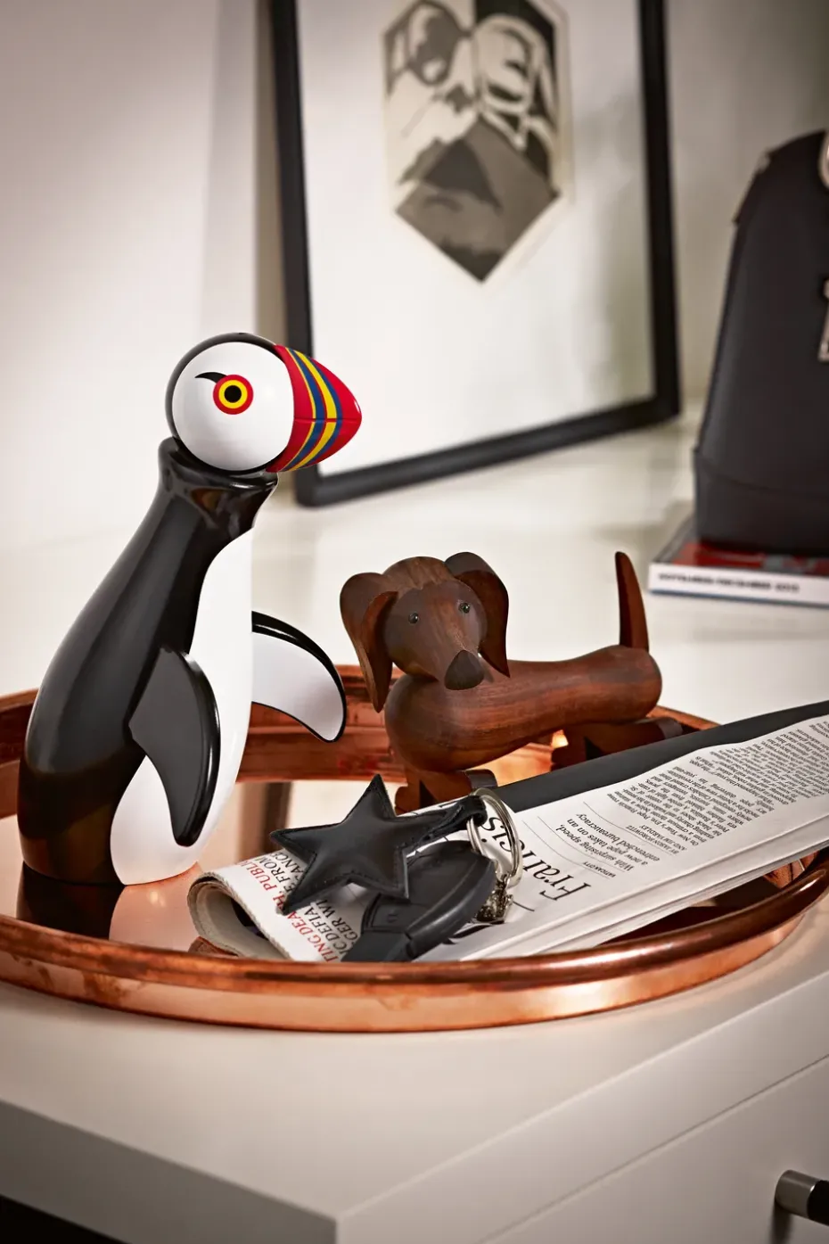 Kay Bojesen puffin, 19,5 cm.