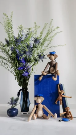 Kay Bojesen student cap for the small monkey, Blue