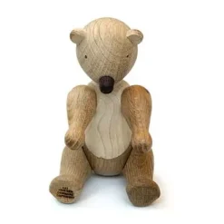 Kay Bojesen wooden bear, Oak and maple