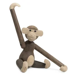 Kay Bojesen wooden monkey small, Oak-smoked oak