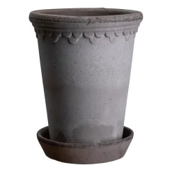 Københavner flower pot high Ø14 cm, grey