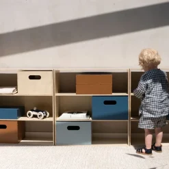 Kiddo Shelving children's shelf, Birch