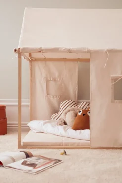 Kid's Base play tent, Natural white
