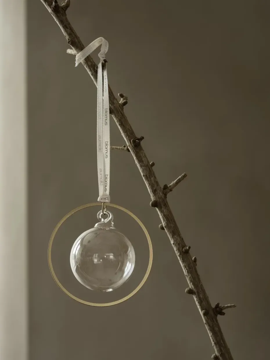 KITAI Christmas bauble 8,5 cm 4-pack, Clear