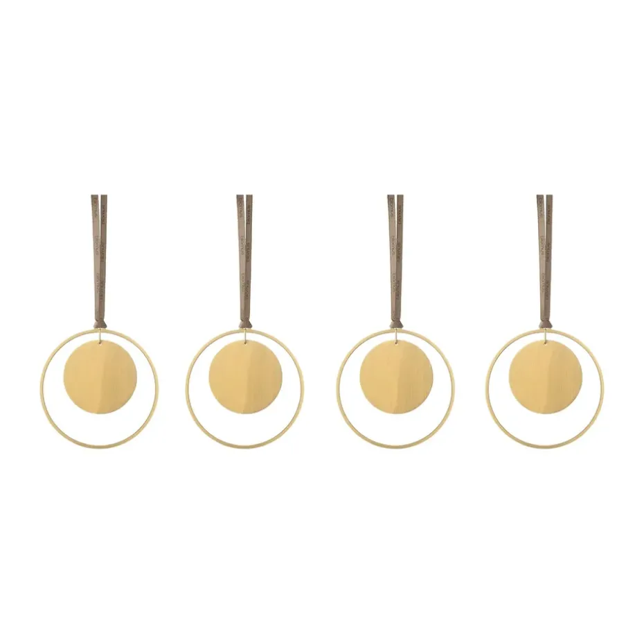 KITAI tree decoration 8,5 cm 4-pack, Circle