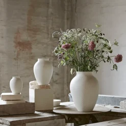 Knabstrup vase 27 cm, white