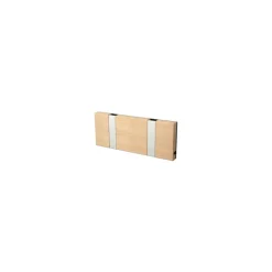 Knax hanger 2-hook, Soaped oak