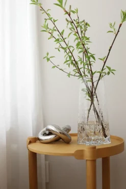 Knot Table large decoration, Light Silver