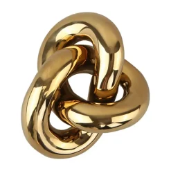 Knot Table large decoration, Light Gold
