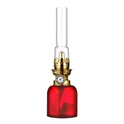 Koholmen paraffin lamp, roby red