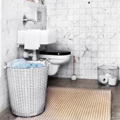 Korbo laundry bag, white 65 liters