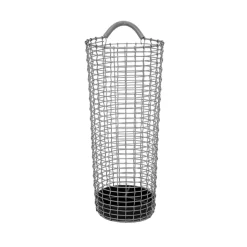 Korbo Umbrella Bin umberella stand, Galvanised steel