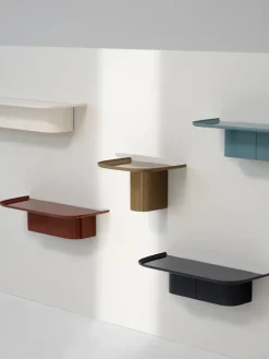 Korpus 1 hook wallshelf S, Cream