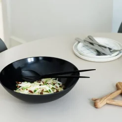 Krenit salad bowl, black