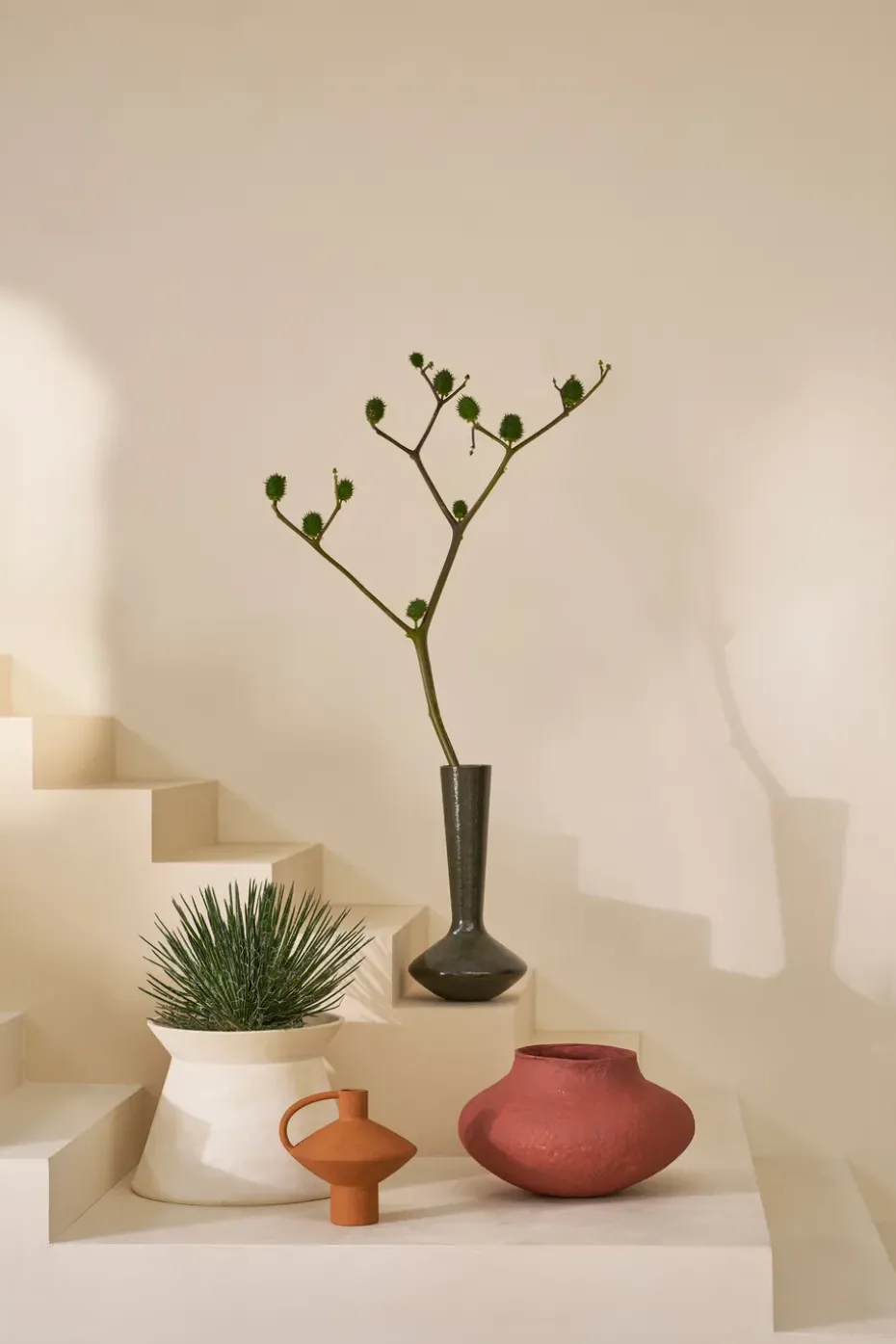 Kulma pot Ø45 cm, White