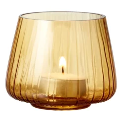 Kusintha tea light holder 7.5 cm 2-pack, Amber