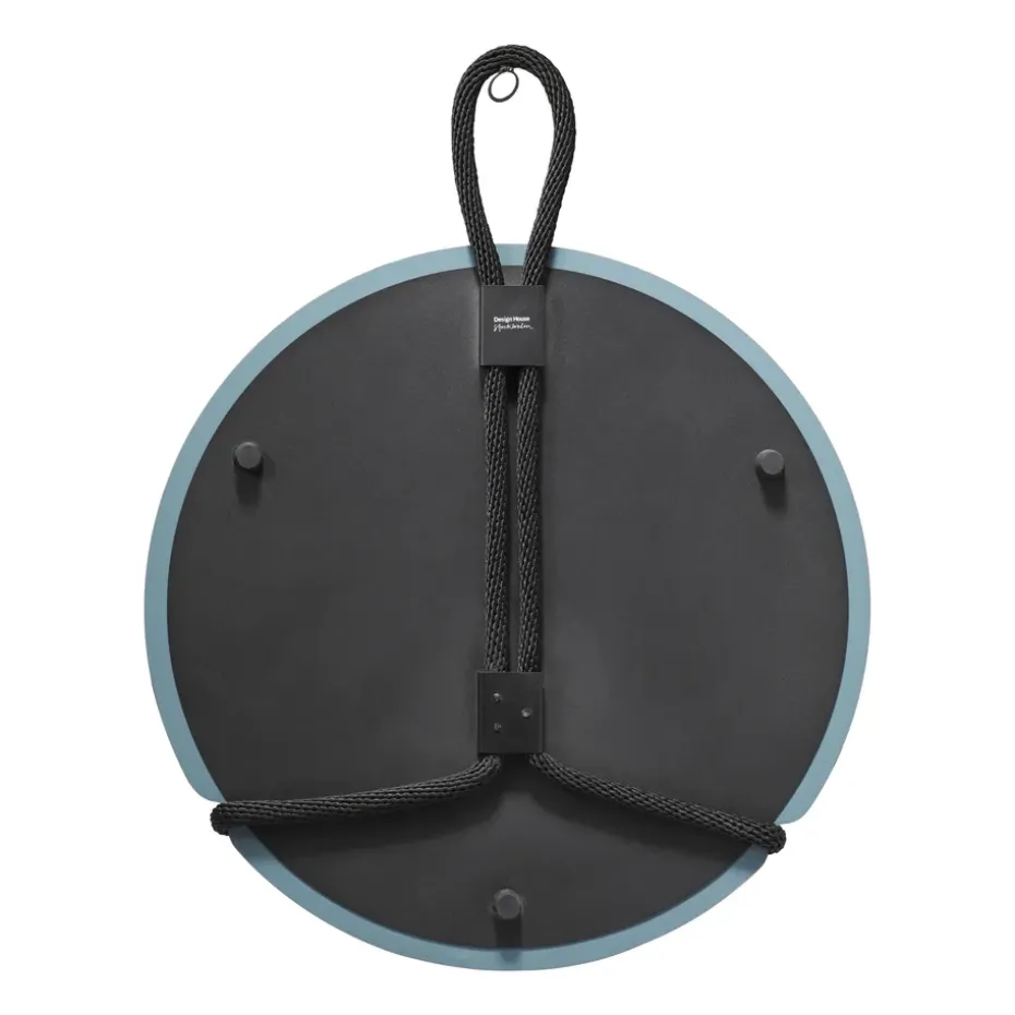 Lasso mirror round, clear-black
