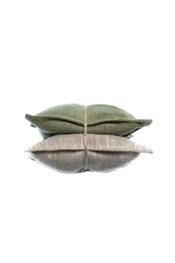Lavender Scent pillow 9x9 cm, Sage-oatmeal