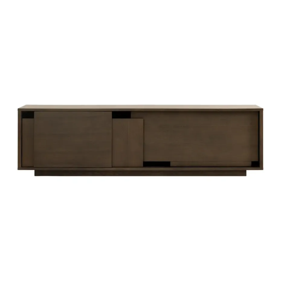 Layer sideboard, Dark oak, 180x51 cm