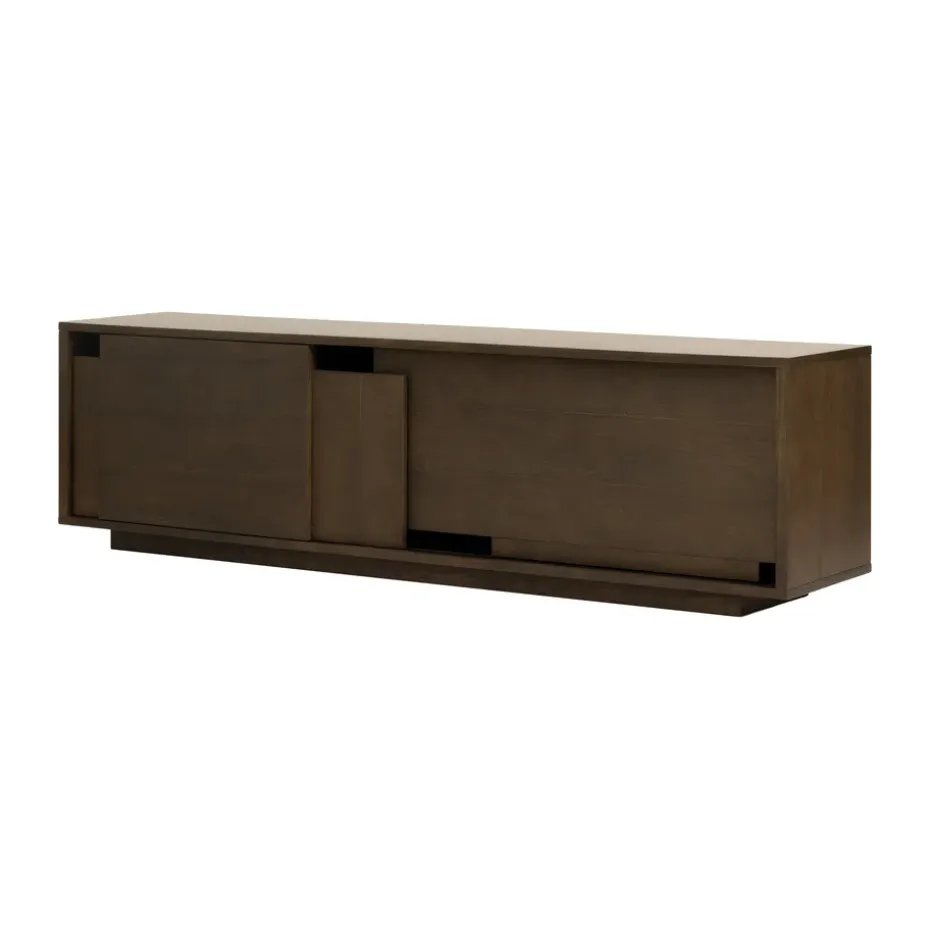 Layer sideboard, Dark oak, 180x51 cm