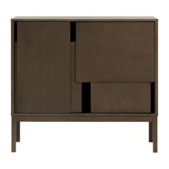 Layer sideboard, Dark oak, 120x110, with legs