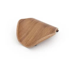 Leaf™ Soap Dish with Drainage 11.5x11.5 cm, Walnut