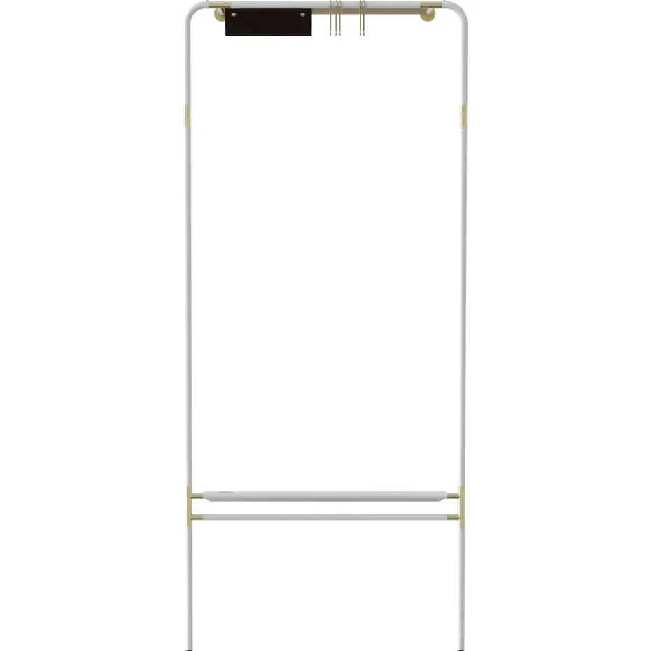 Lean On Me hanger, White