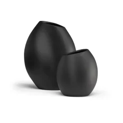Lee vase 18 cm, Black