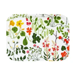 Leksand tray 20x27 cm, white