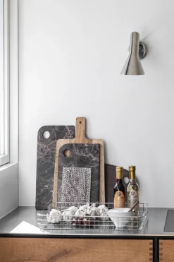 Lift tray 33.5x45.5 cm, Chrome