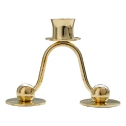 Lignano Sabbiadoro candlestick 1, Brass
