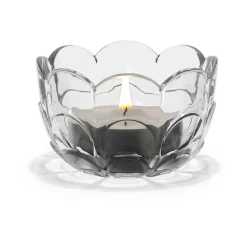 Lily candle holder Ø7 cm, Clear