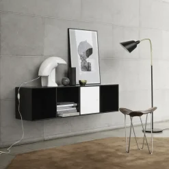 Line shelf module wall hung 1 door, Nordic 09