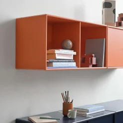 Line shelf module wall hung 1 door, Nordic 09