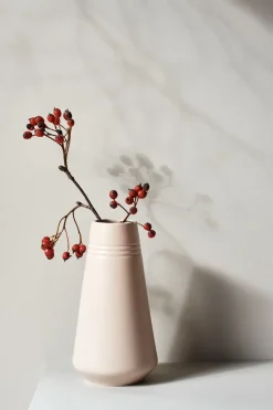 Lines vase 22 cm, Beige
