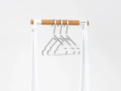Linn clothes rack compact, White