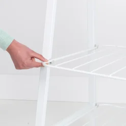 Linn clothes stand large, White