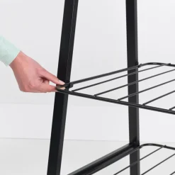 Linn clothes stand small, Black