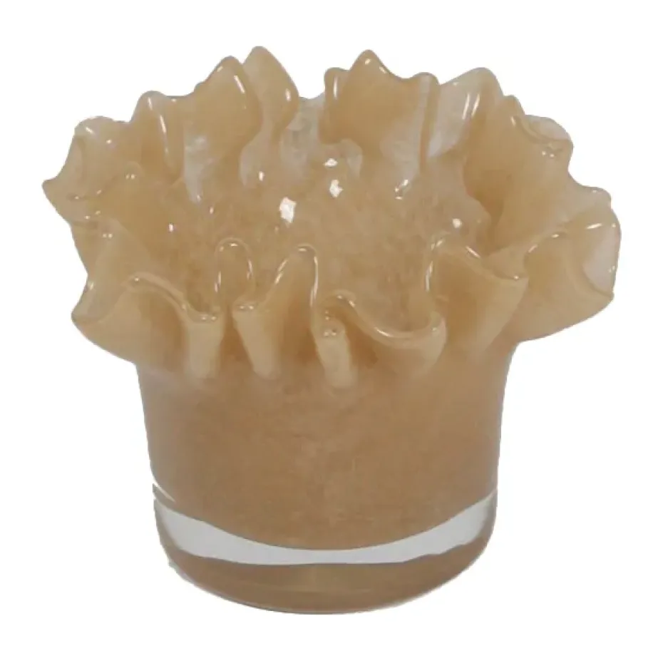 Loa tealight holder 14 cm, Beige