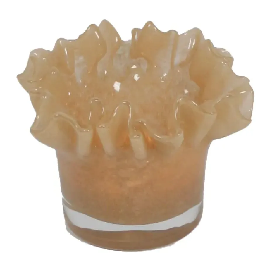 Loa tealight holder 14 cm, Beige