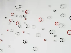 Loop hook medium Ø7.8 cm, Brushed Zinc